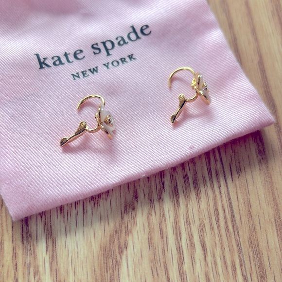 EUC Kate Spade Floral Earrings - Picture 2 of 5